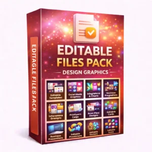 EDITABLE FILES PACK DESIGN GRAPHICS